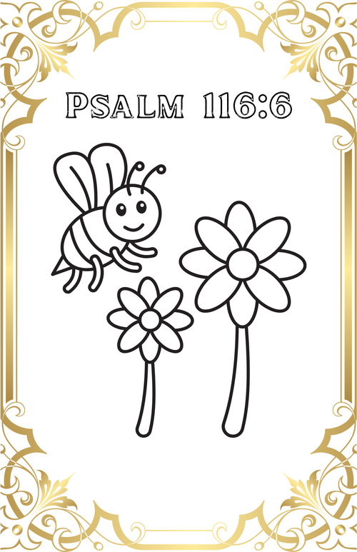 Interior coloring page - Matthew 7:11
